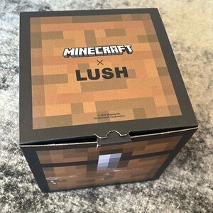 LUSH x Minecraft items